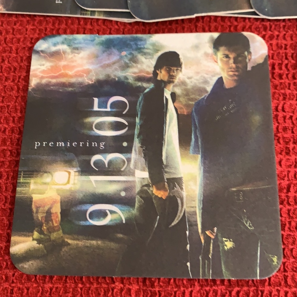 - 5 Supernatural rare coasters